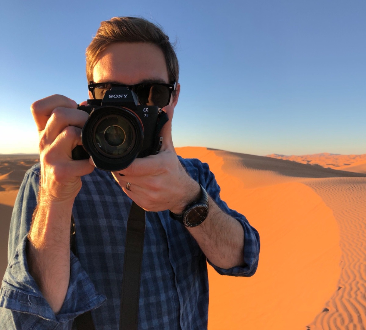 Jeffrey Deal Allen shooting in the Sahara Desert